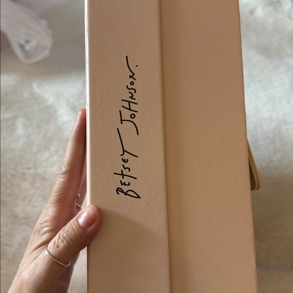 Betsey Johnson Cherry Mini Bag and Cherry Bag Charm Gift Set Cream and Red - Picture 6 of 8